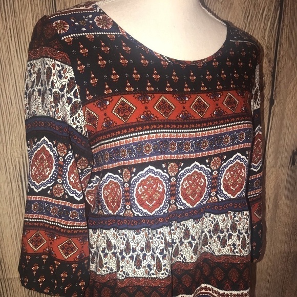 Feathers Large multi colored dress - Picture 2 of 7